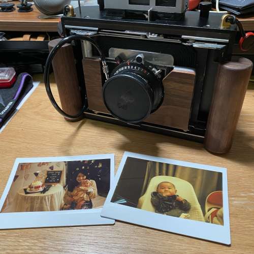 即影即有 Polaroid Land Camera Hacked Large Format Lomograflok