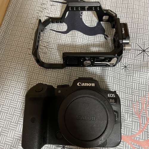 新淨 Canon R6 連adaptor/cage