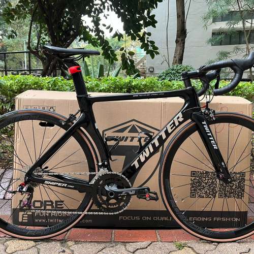 2022 TWITTER SNIPER PRO 22速 C剎 碳纖維公路車 送水架前後蛙燈