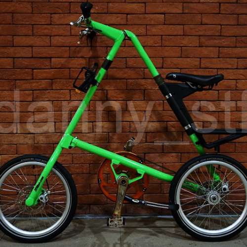 STRiDA SX 早期罕有綠色 18吋 鋁合金 摺合單車 Folding Bike 有小改裝