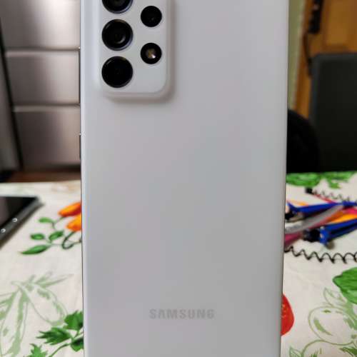 99 %新 Samsung Galaxy A52 5G行貨 白色 + (另外送多一全新未開封原裝三星白色手机...
