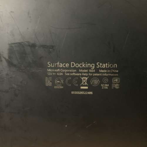 原裝 surface docking station 支援 pro3-pro7