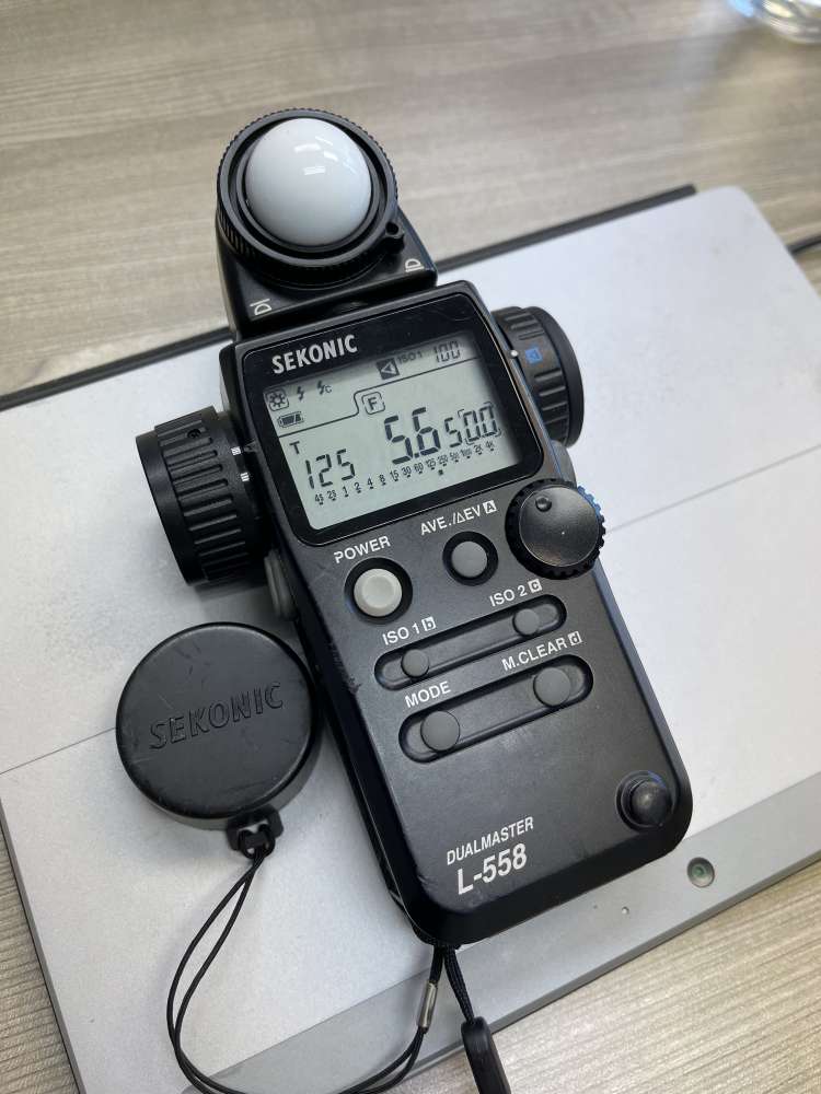 動作確認済】SEKONIC DUALMASTTER L-558 露出計 （ワイルドスピード 