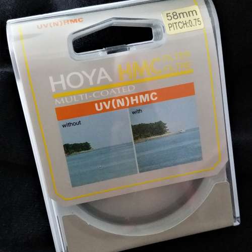 Hoya UV 58mm (全新) 保護鏡