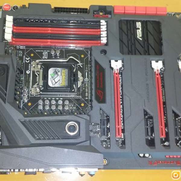 (支援PCIex4 NVMe boot機)Asus Maximus VI Formula Z87主板連背板(運作正常)