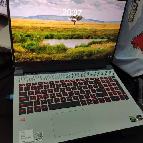 99%新 Dell G15 5515 Gaming Laptop 5800H 8-core RTX 3060 130W 165Hz