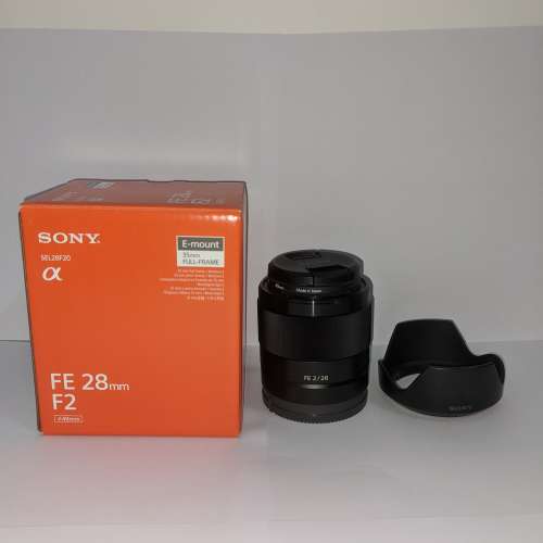 Sony 28mm f/2 有盒有單新淨 連Hoya filter