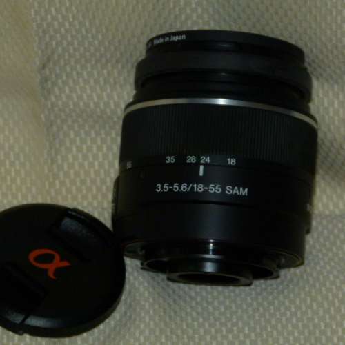 Sony 18-55mm F3.6-5.6 SAM lens