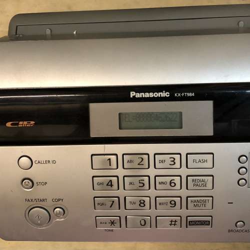 Panasonic KX-FT984 傳真機 - 二手或全新打印機、掃瞄器, 電腦 - DCFever.com