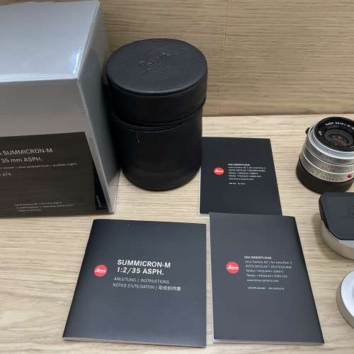 Leica Summicron-M 35 f/2 ASPH.   Silver（11674）