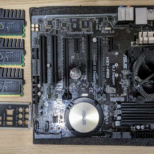 Asus H97-Pro+I5-4460+Corsair DDR3 Ram (4gb x 2)+(8gb x 1)