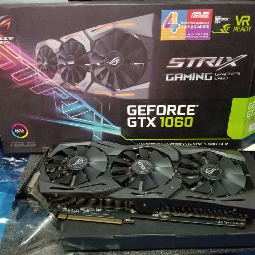 asus rog strix gtx1060 6gb