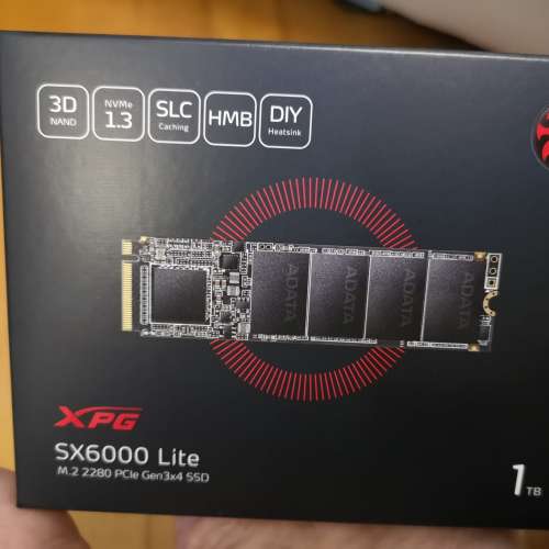 全新SX6000 Lite 1TB m2