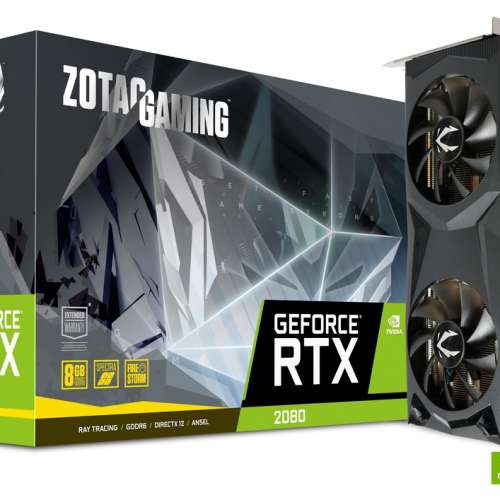 ZOTAC GAMING GeForce RTX 2080 8G 有保