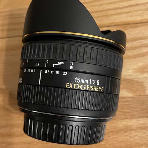 買賣全新及二手自動對焦鏡頭, 攝影產品- Sigma 15mm f2.8 fisheye (for