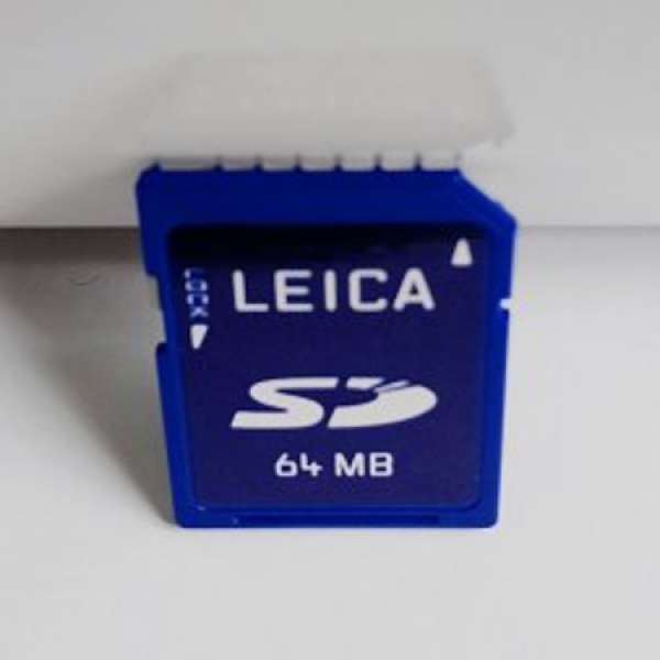 LEICA (64MB)  or  Panasonic (128MB)  SD Card