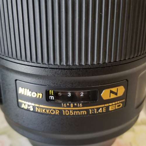 Nikon AF-S 105mm f/1.4 ED E