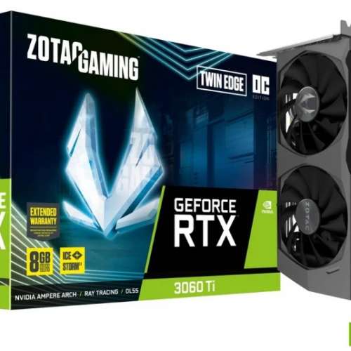 出售 Zotac GAMING GeForce RTX 3060 Ti 行貨