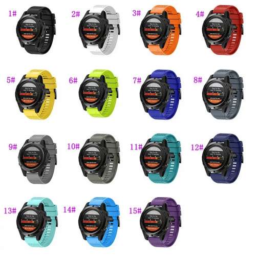 100%全新 GARMIN FORERUNNER/FENIX/VIVOACTIVE series watch straps 系列代用錶帶 ...