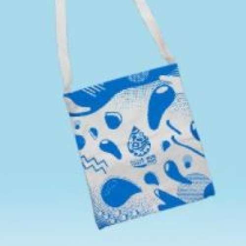 寶礦力水特賽事限定 可調較長短布袋 Pocari sweat run adjustable sling/ tote bag