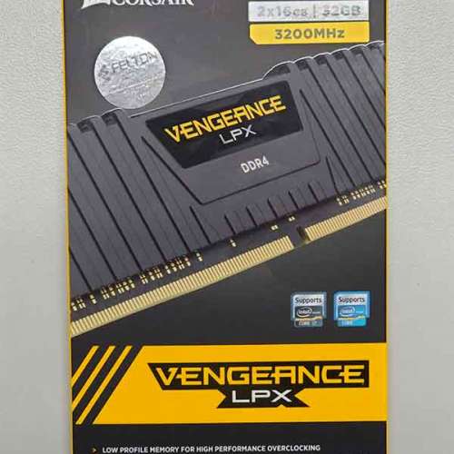 CORSAIR VENGEANCE LPX 32GB (2 X 16GB) DDR4 3200MHz (SAMSUNG B-DIE)