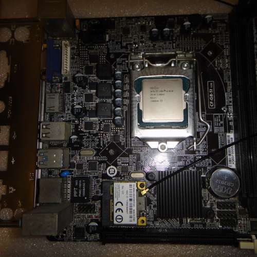 Intel® Core™ i5-4570 3.2GHz連itx主版i-H81HD 內置wifi ((window10Pro))Socket ...