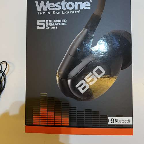 Westone B50 with Bluetooth cable （行貨99%極新）
