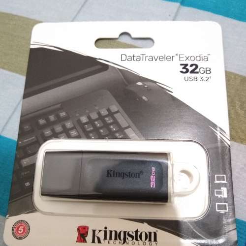 全新未拆Kingston 32GB USB 手指(USB 3.2 Gen 1)