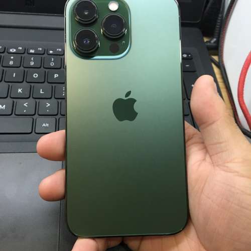99% new iPhone 13 pro 128gb alpine green (可換S22 ultra)