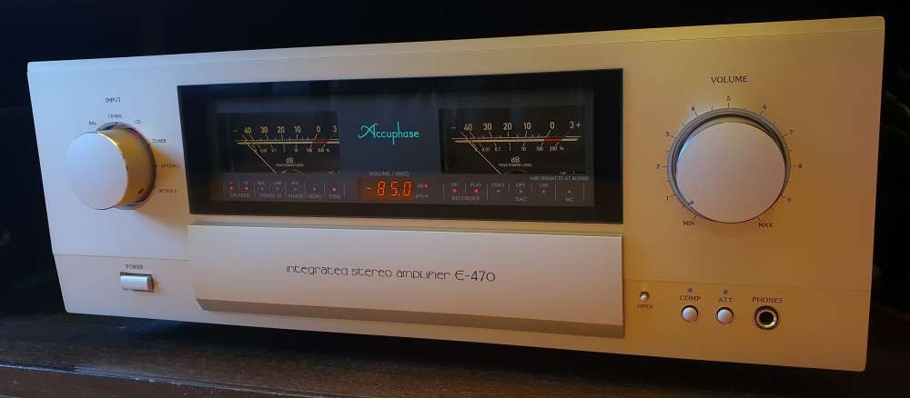 Accuphase E-470 Integrated Amplifier 金嗓子合併擴音機- DCFever.com