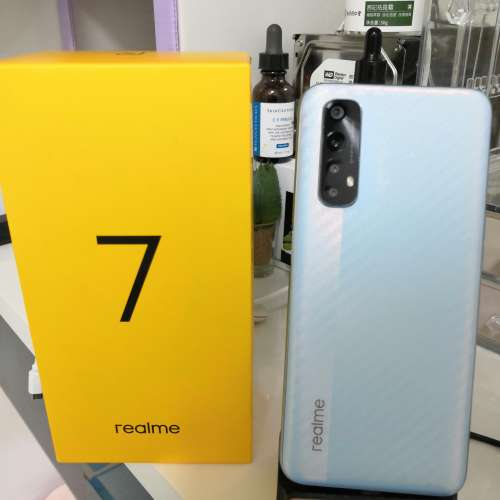 99%新oppo realme7影相靓大电量。8+128一切正常.操作快。电力持久。九龍灣交收不設...