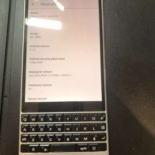 BlackBerry Key2 (6+64GB) 鍵盤智慧手機