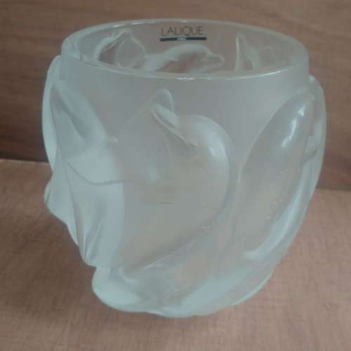 LALIQUE - Crystal Vase DOLPHIN 花瓶海豚 2