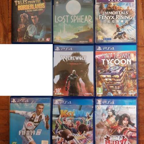 $160以下PS4 Game