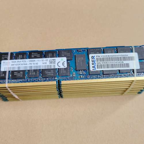 SK hynix DDR3L 16GB 1600 ECC Server伺服器ram