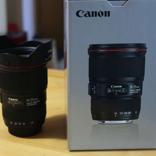 Canon 16-35mm f4 IS 98% new