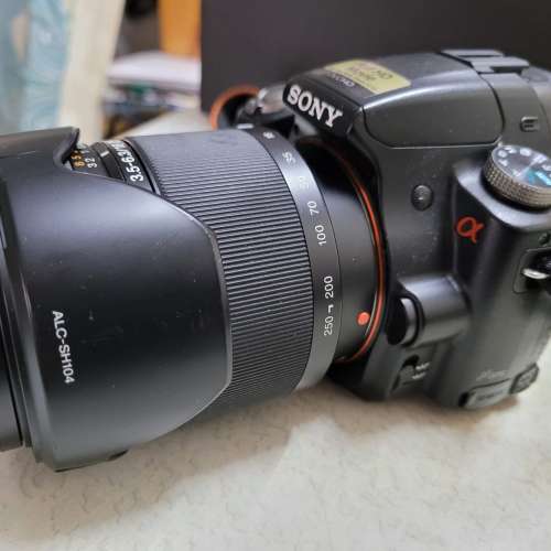 Sony A55單反相機連18-55mm/18-200mm鏡頭