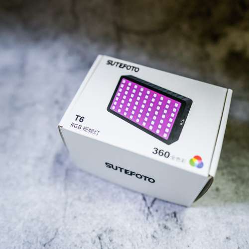 (清貨)全新 溯途補光燈 Sutefoto T6 Video Light