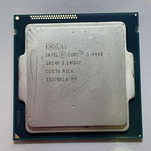 CPU Intel® Core™ i5-4440  +華碩ASUS主板B85M—G，有原裝背板，操作全部正常，