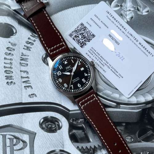 全新IWC Mark XVIII Edition “Antoine De Saint Exupery” Brown Dial IW327003 啡面