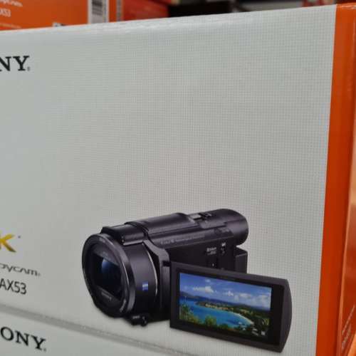 全新Sony AX53 4K 水貨全新高清攝錄機