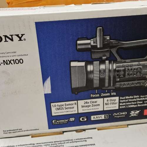 全新Sony HXR-NX100 Full HD 水貨全新高清攝錄機