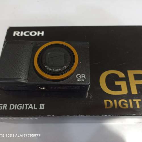 Ricoh GR Digital III(not APSC)=HKD750