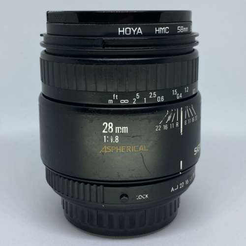 Sigma 28mm F1.8 Aspherical II (Pentax mount) (合 nikon sony canon fujifilm 無反)