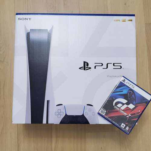 全新行貨 Sony PS5 光碟版 + GT7 (另售G29)