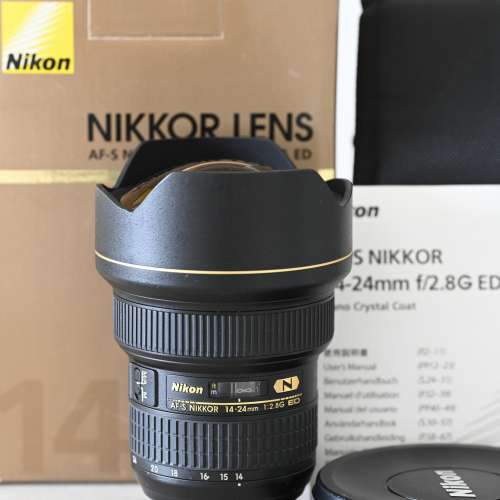 Nikon 14-24 mm F2.8 連 Campiox 145mm Filter set