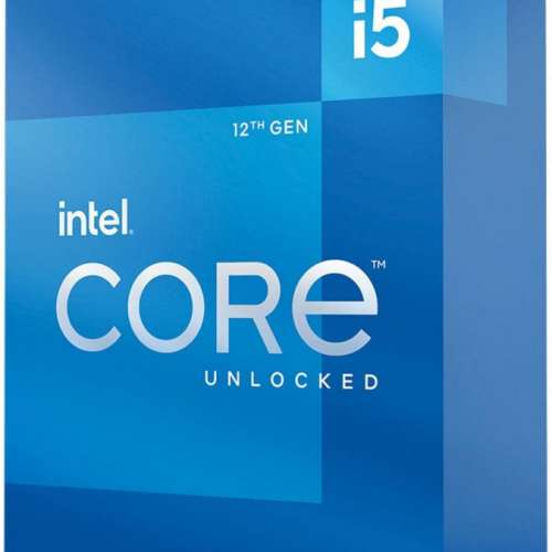 12代 intel CPU i5-12600