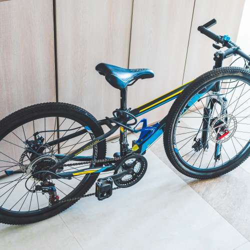 90% New 24吋碟煞單車TRINX21速 碟剎 24吋 山地車 前轆以改快拆 (適合中童和女士)