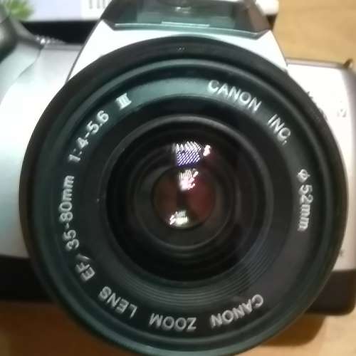 平用canon eos 300v 連原廠35-80mm鏡頭鏡片清冇花冇霉新诤