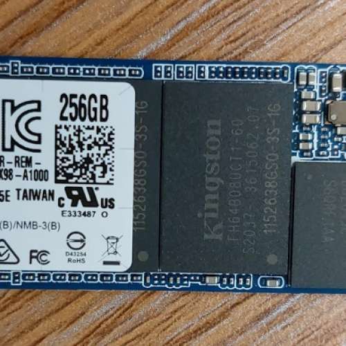 Kingston RBUSNS8154P3256GJ1 256GB M.2 PCIe SSD